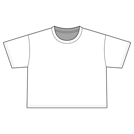 Cat Sunglasses Cropped Tee — 'I'm Not A Morning Cat' Retro Graphic