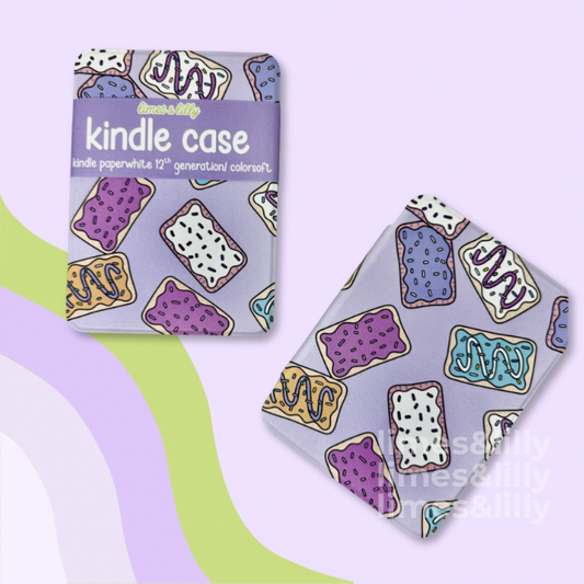 Retro Frosted Pastry Kindle Case | Detachable Cover for Kindle Paperwhite 12th Generation & Colorsoft: Paperwhite 11th Gen