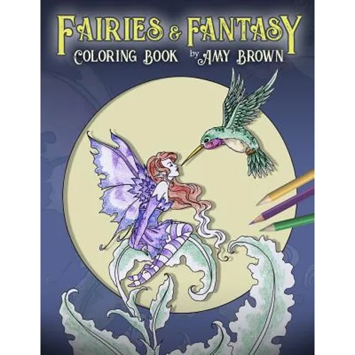 Fairies & Fantasy Coloring Book