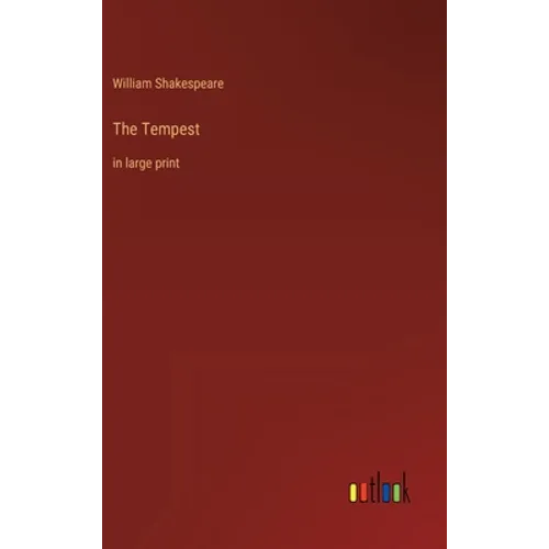 The Tempest: in large print