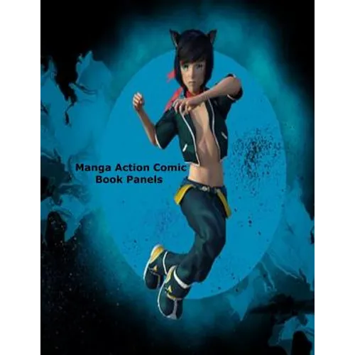 Manga Action Comic Book Panels