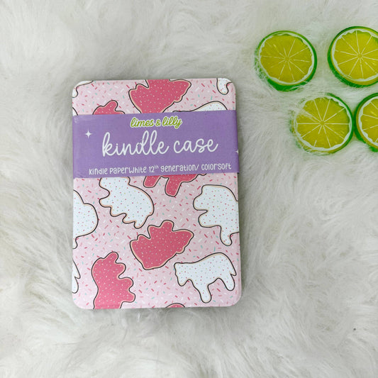 Sweet Treat Frosted Animal Cookies Kindle Case with Clear: Paperwhite 11th Gen