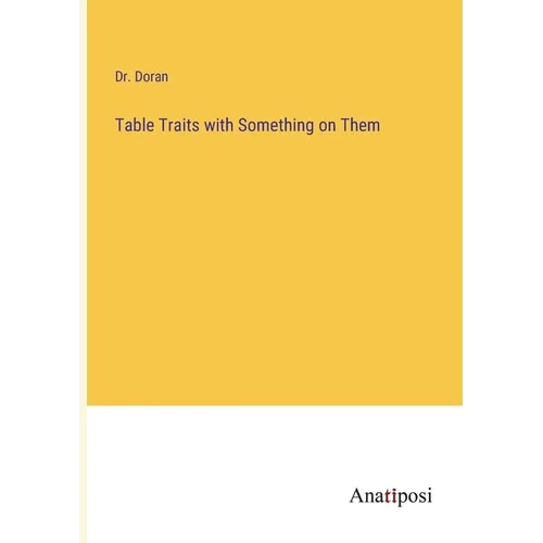 Table Traits with Something on Them