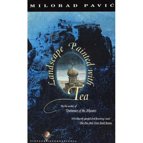 Landscape Painted with Tea