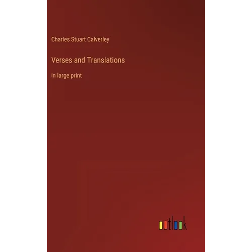 Verses and Translations: in large print