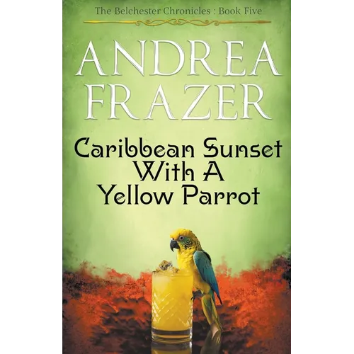 Caribbean Sunset with a Yellow Parrot