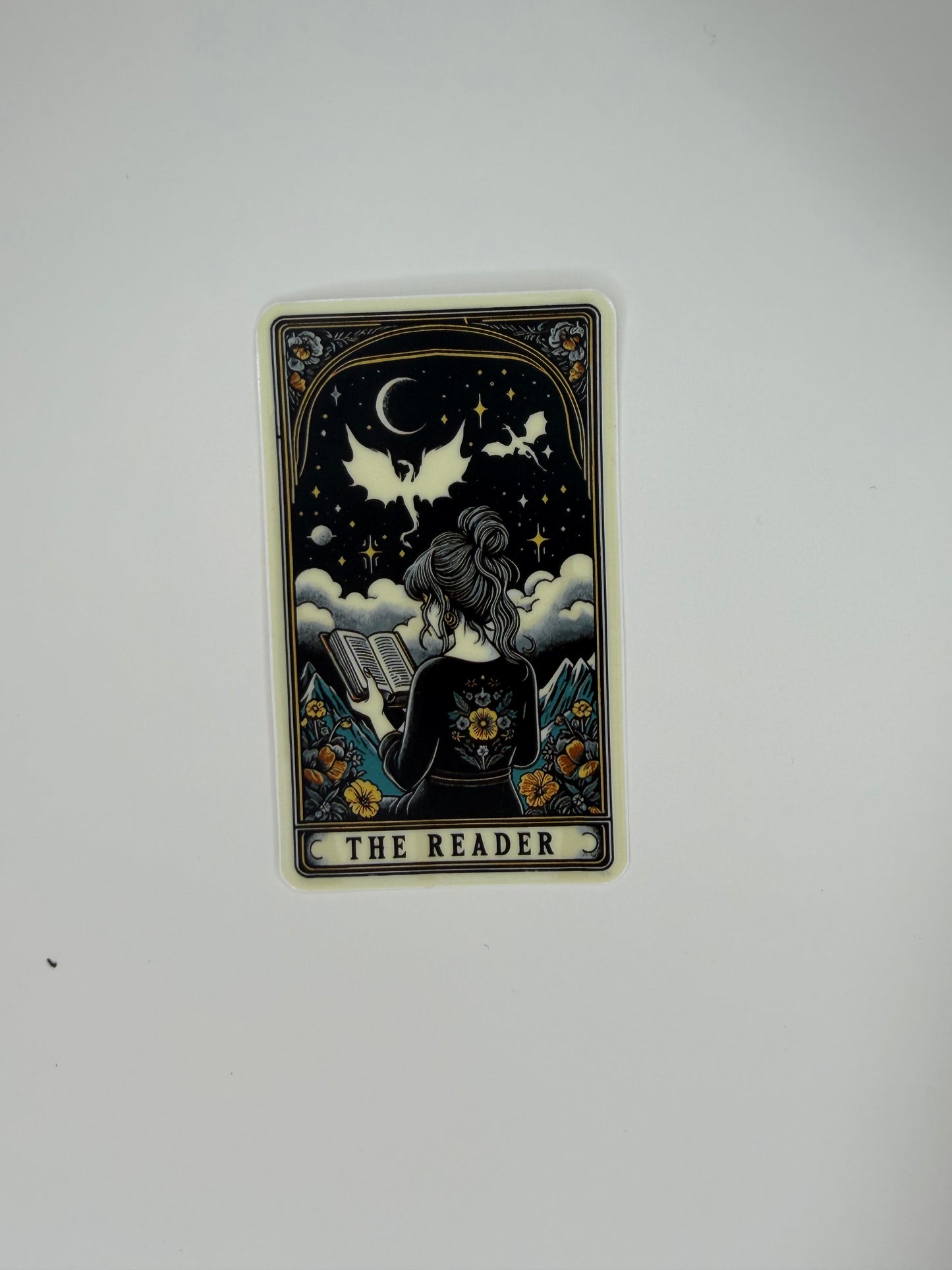 The Reader Tarot Sticker