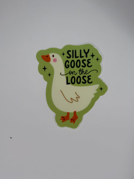 Silly Goose Sticker