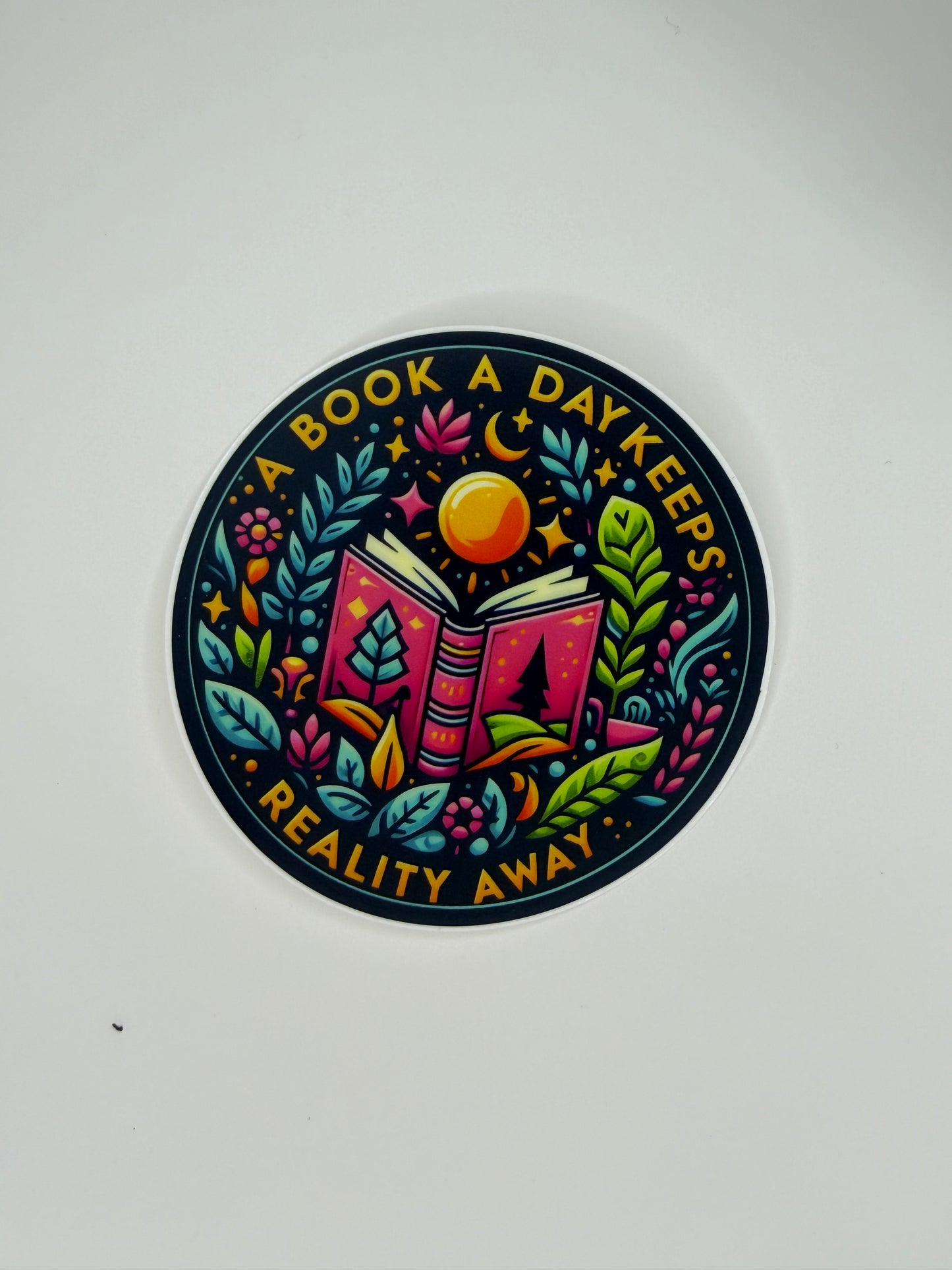 A Book a Day Sticker
