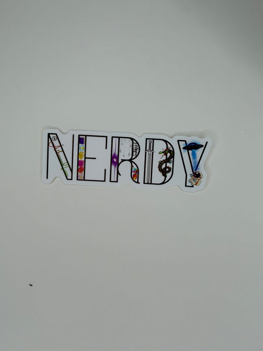 Nerdy Sticker