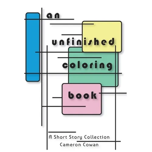 An unfinished coloring book