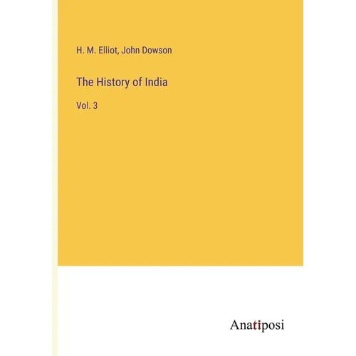The History of India: Vol. 3