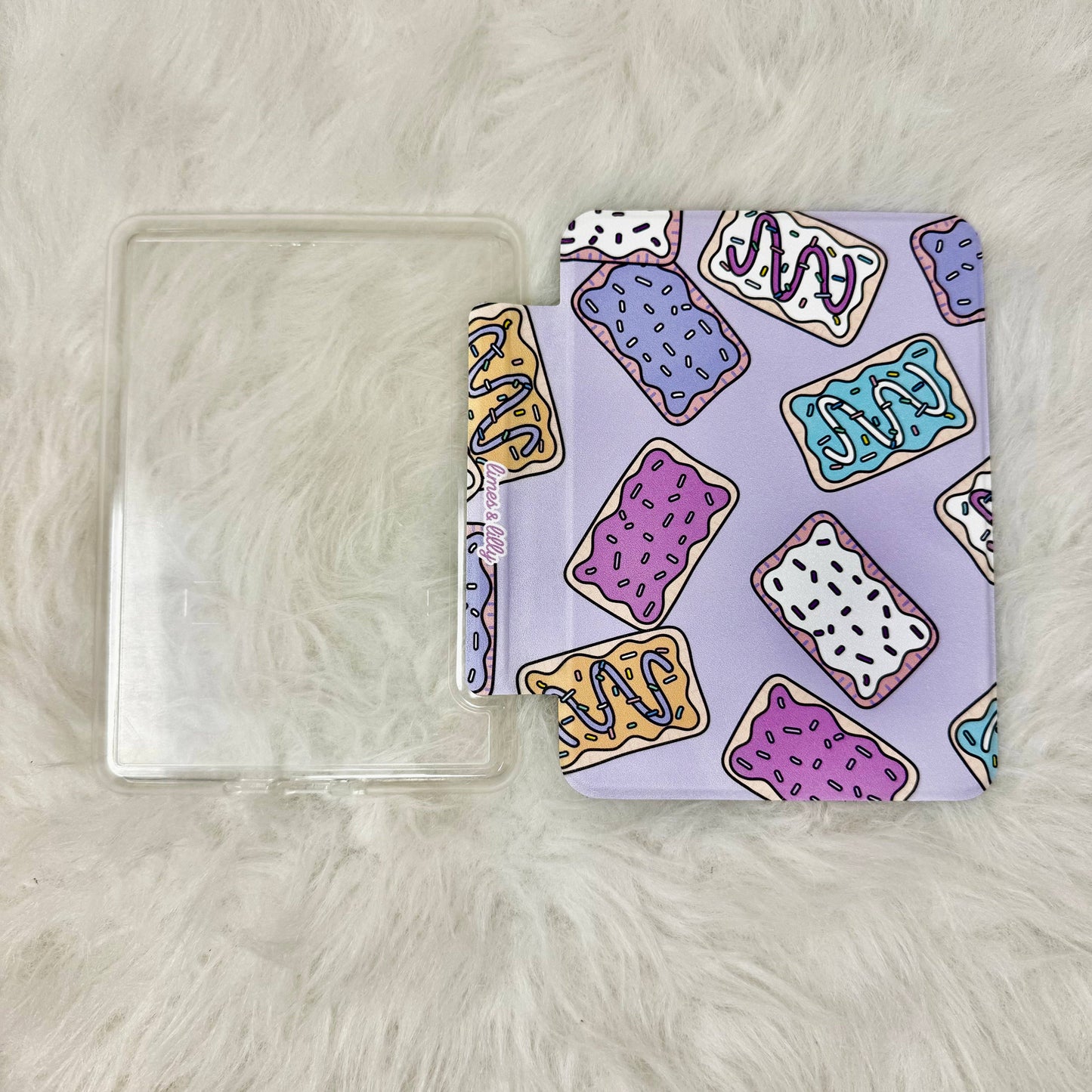 Retro Frosted Pastry Kindle Case | Detachable Cover for Kindle Paperwhite 12th Generation & Colorsoft: Paperwhite 11th Gen