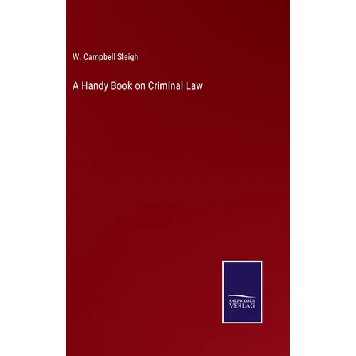 A Handy Book on Criminal Law