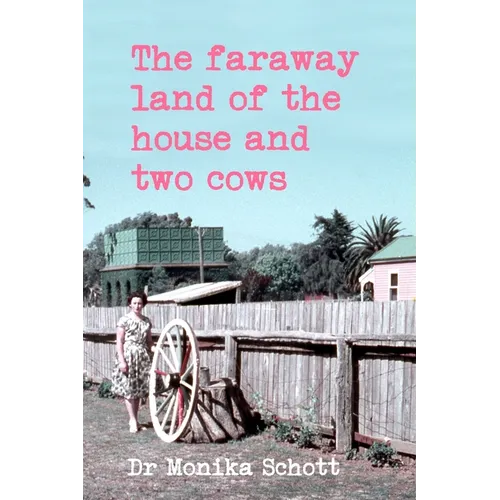 The faraway land of the house and two cows