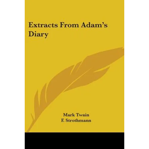 Extracts From Adam's Diary