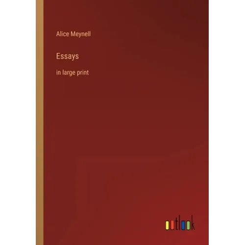 Essays: in large print