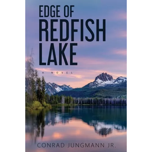 Edge of Redfish Lake: Large Glossy Paperback