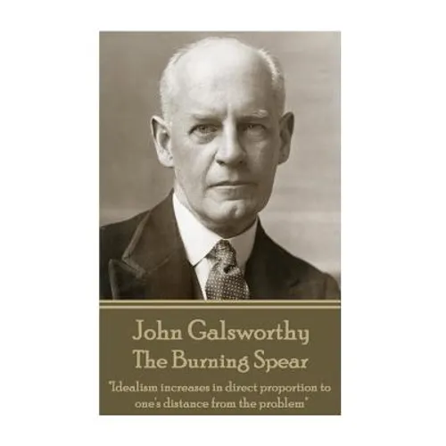 John Galsworthy - The Burning Spear: "Idealism increases in direct proportion to one's distance from the problem"