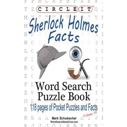 Circle It, Sherlock Holmes Facts, Word Search, Puzzle Book