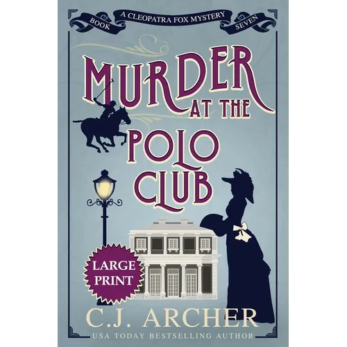 Murder at the Polo Club: Large Print