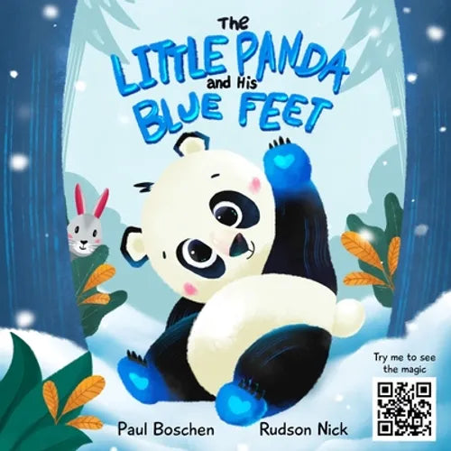 The Little Panda and His Blue Feet: With QR Code Animations